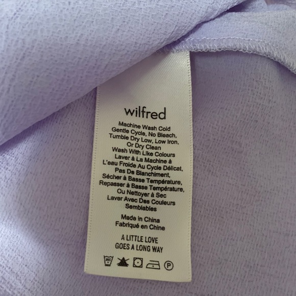 Purple Short Sleeve Top from Aritizia - Picture 7 of 8